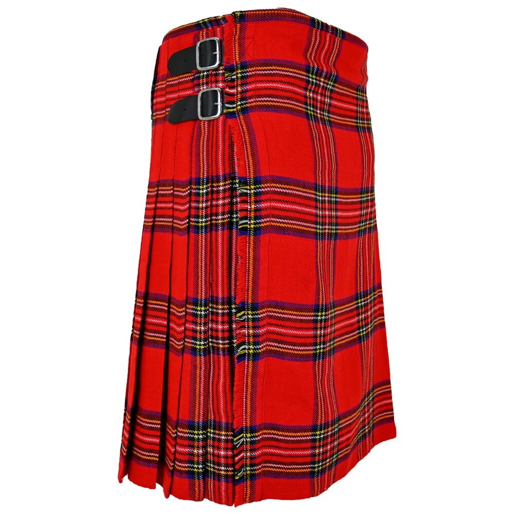 Red Scottish Tartan Kilt Men’s  Traditional Highland Wear